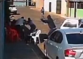 Câmera flagrou momento em que Dinho foi morto a tiros na Nhanha