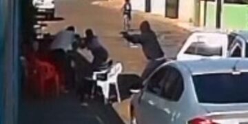 Câmera flagrou momento em que Dinho foi morto a tiros na Nhanha