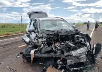 Grave acidente na BR-060 próximo a Chapadão do Sul resulta em três mortes