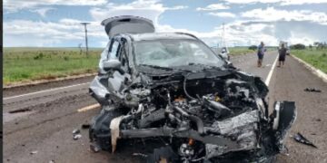 Grave acidente na BR-060 próximo a Chapadão do Sul resulta em três mortes