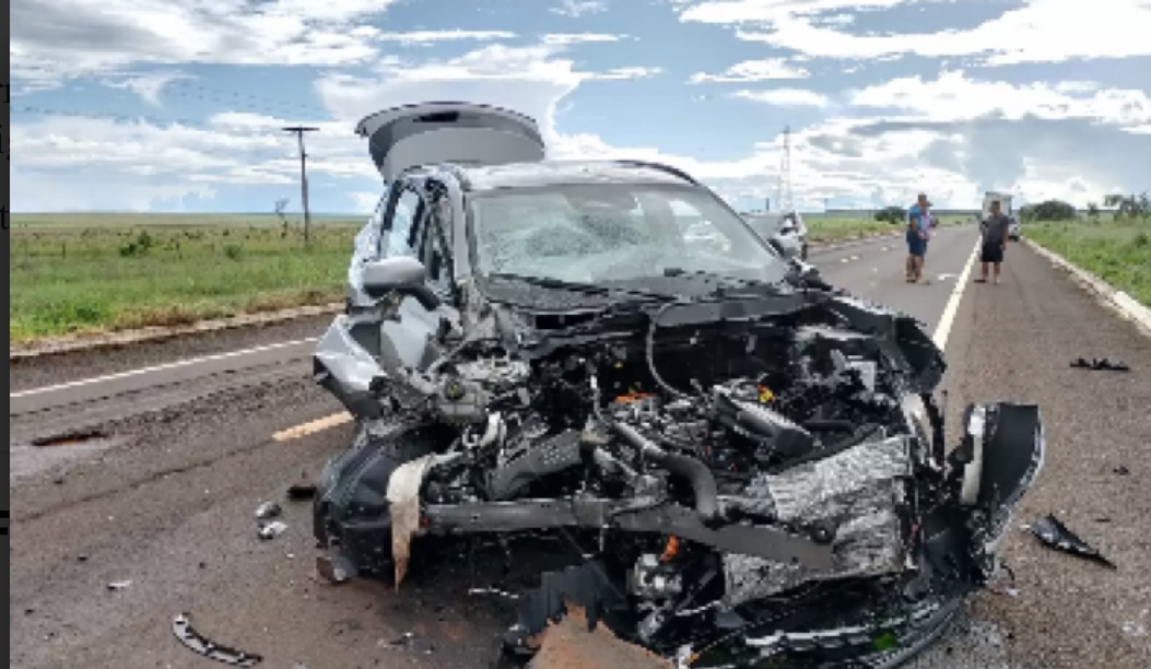 Grave acidente na BR-060 próximo a Chapadão do Sul resulta em três mortes