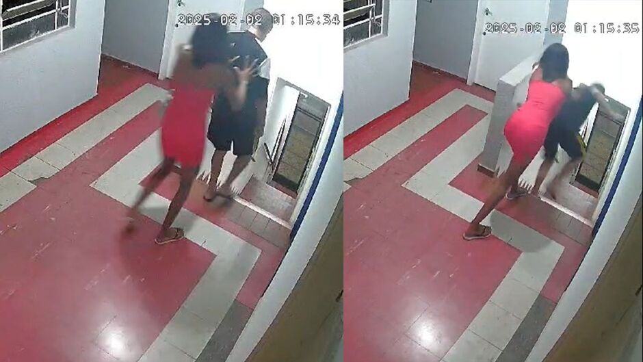 Câmera de segurança flagrou ladra que virou “camiseta da saudade após assaltar joalheiro