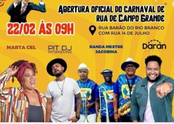 Bloco “As Depravadas” abre oficialmente o carnaval de rua de Campo Grande neste sábado