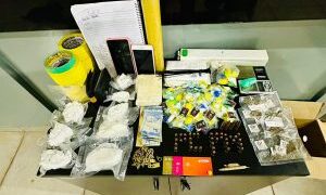 Operação conjunta desmantela ponto de tráfico de drogas em Aral Moreira