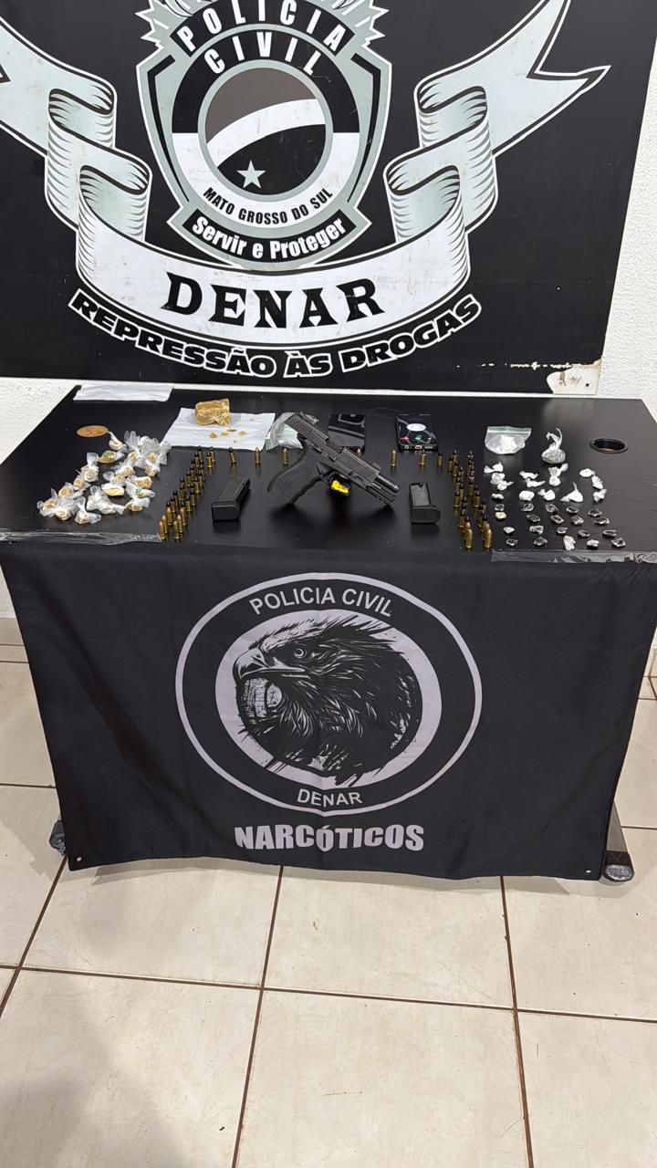 Polícia fecha centro de distribuição de drogas no Jardim São Conrado