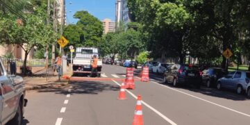 Motoristas devem ficar atentos às interdições parciais para instalação de travessias elevadas no entorno da Praça Belmar Fidalgo