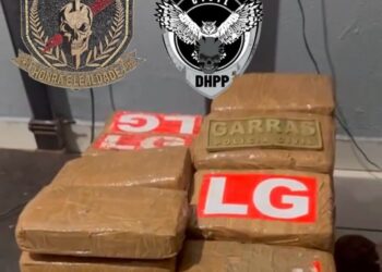 Três são presos duarante operação com mais de 40kg de drogas apreendidas em Campo Grande