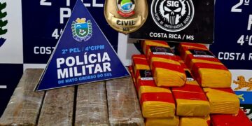 Dois são presos por tráfico de drogas em Costa Rica