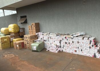 Quatro são presos durante operação que desmantelou entreposto de contrabando em Nova Alvorada do Sul