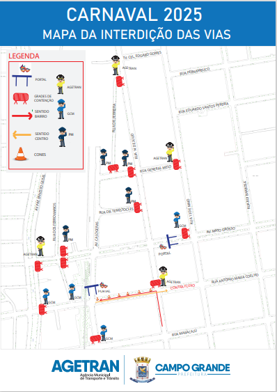 Agetran lança Operação Carnaval 2025 para reforçar a segurança no trânsito Agetran lança Operação Carnaval 2025 para reforçar a segurança no trânsito