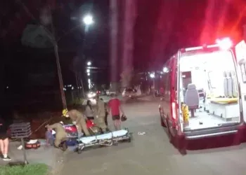 Motociclista fica ferido ao tentar desviar de gato em Chapadão do Sul