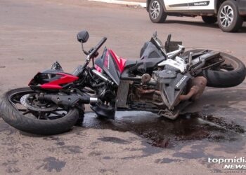 Idoso embriagado é preso após atropelar motociclista e fugir em Campo Grande