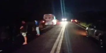 Idoso de 60 anos morre em capotamento na MS-244