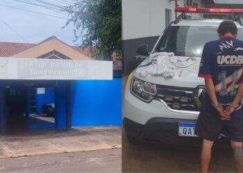 Professora faz “barricada” com mesas para proteger alunos durante invasão em escola de Campo Grande