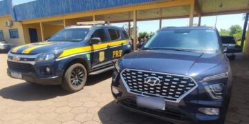 PRF recupera veículo adulterado e prende condutor em Bataguassu