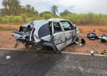 Motorista morre em grave acidente na BR-163 entre Itaquiraí e Naviraí
