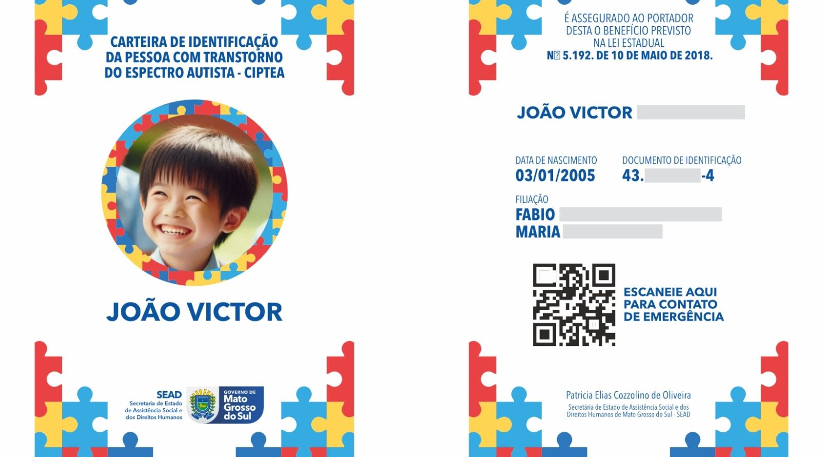 Inclusão em MS: desconto de 60% no IPVA para pessoas com TEA