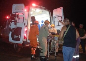 Criança morre e outra fica em estado grave em acidente na BR-163 em MS 