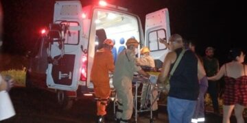 Criança morre e outra fica em estado grave em acidente na BR-163 em MS 