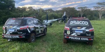 DRACCO recupera aeronave avaliada em quase R$ 2 mi após troca de informações entre com DP de Aral Moreira
