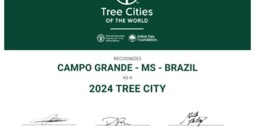 Campo Grande é hexa: capital é mais uma vez Tree City of the World