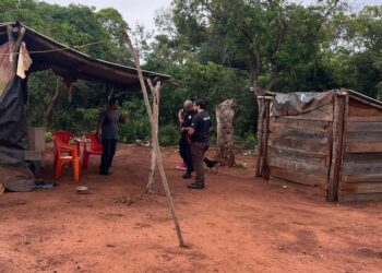 Indígena é preso em flagrante por agredir esposa na Aldeia Amambai