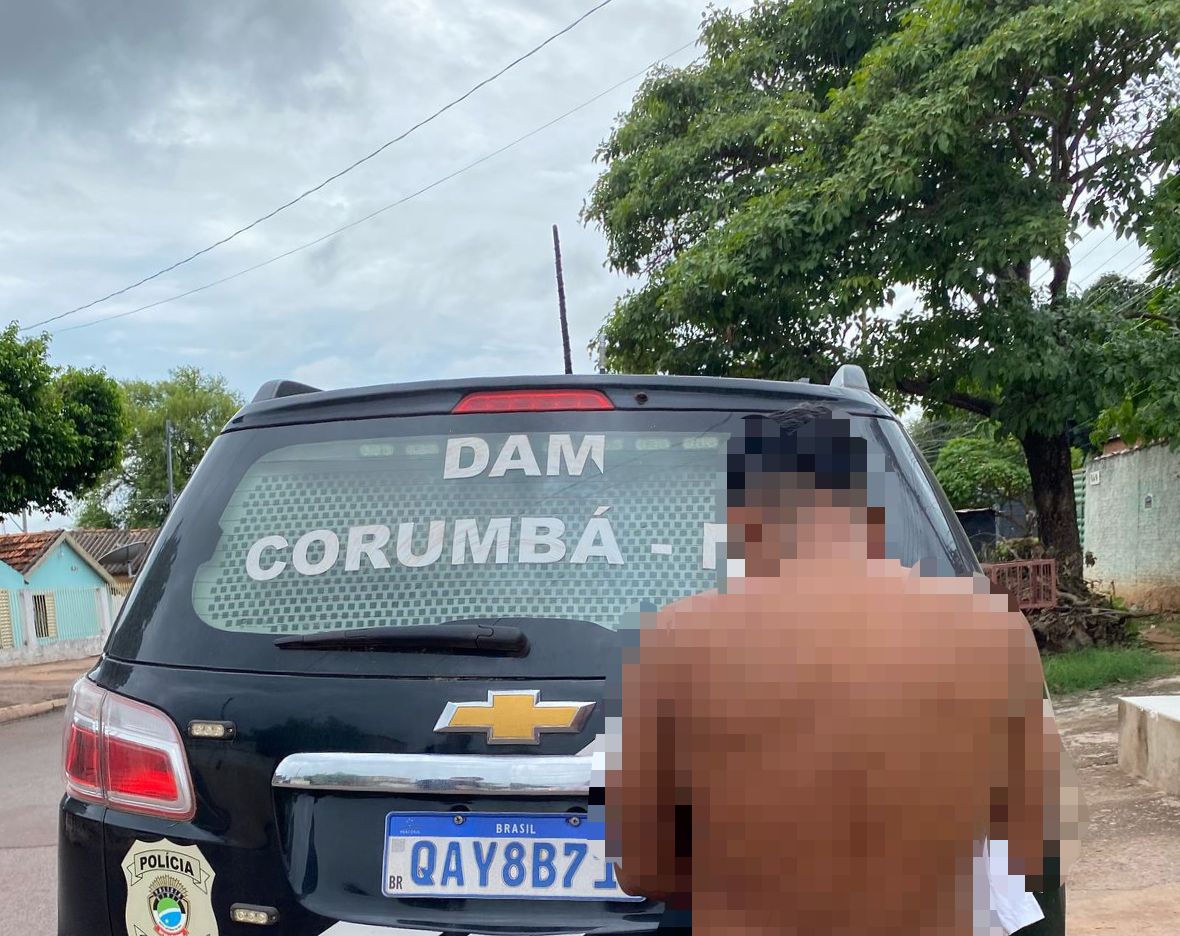 Homem é preso em Corumbá por descumprimento de medidas protetivas