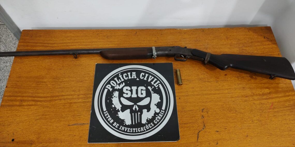 Homem é preso em flagrante por posse irregular de arma de fogo em Três Lagoas