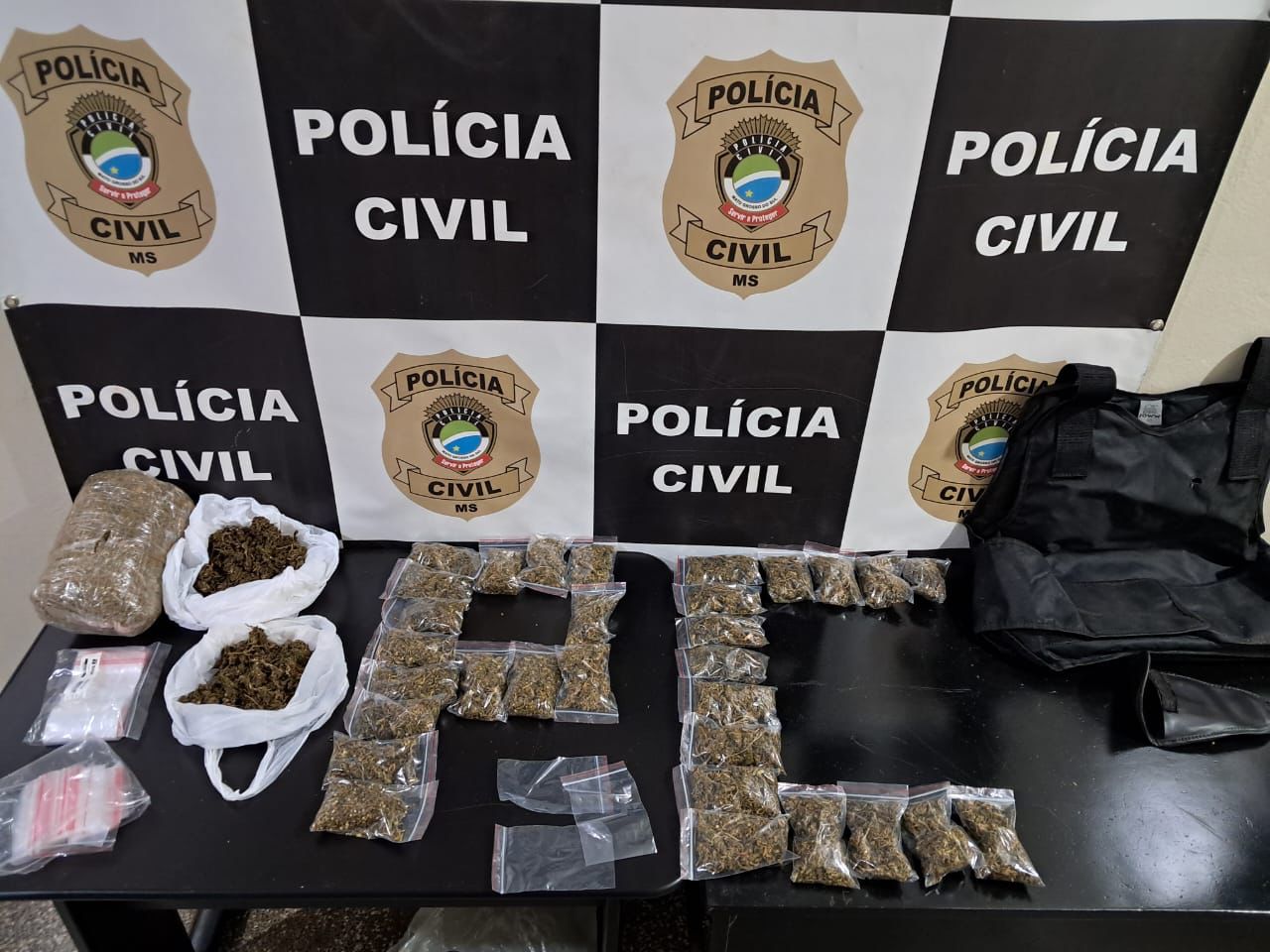 Polícia Civil deflagra operação “Ataraxia” em Itaporã e prende suspeito de tráfico de drogas