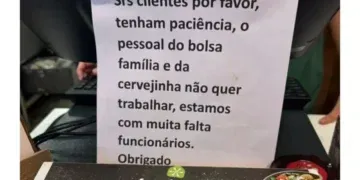 Restaurante culpa ‘pessoal do bolsa família’ por faltas; diretoria se ‘desculpa’