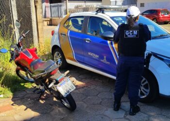 GCM apreende moto com R$ 163,8 mil em débitos 