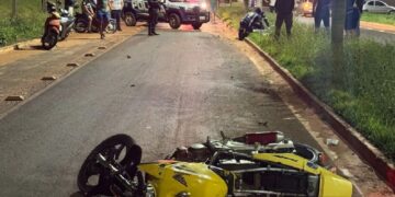 Jovem morre acidente de moto em Nova Andradina