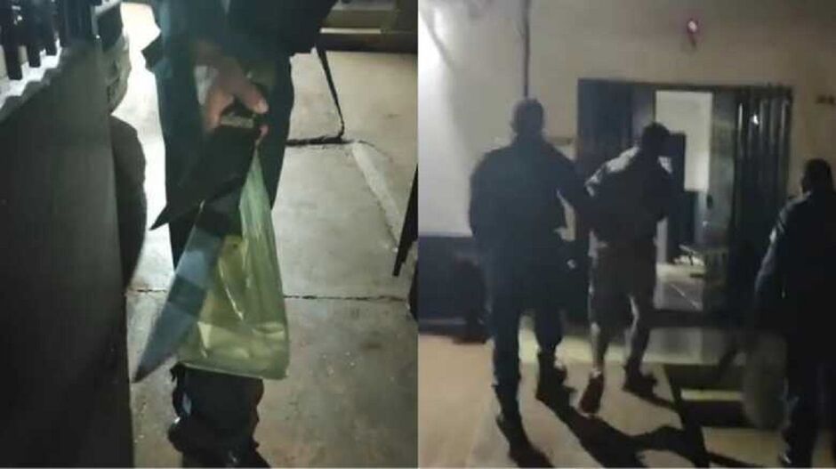 Homem com tornozeleira eletrônica esfaqueia esposa em Rio Brilhante