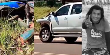 Motociclista morre em colisão com caminhonete na MS-386 em Japorã