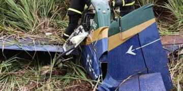 Queda de avião em área rural de Nova Andradina deixa vítima fatal