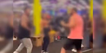 Vídeo: Academia de Campo Grande se transforma em ringue com direito a lançamento de pesos