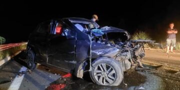 Acidente com três veículos deixa uma vítima fatal na MS-338