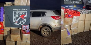 Homem é preso e adolescente apreendido por tráfico de drogas e veículo adulterado em Campo Grande