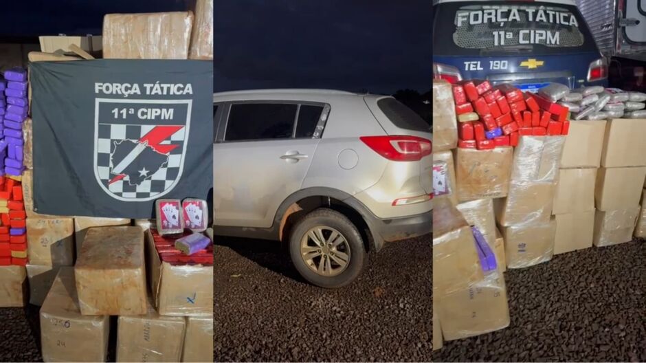 Homem é preso e adolescente apreendido por tráfico de drogas e veículo adulterado em Campo Grande