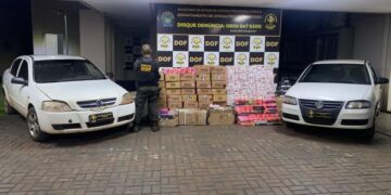 DOF apreende veículos com R$ 415 mil em contrabando durante operação em Maracaju