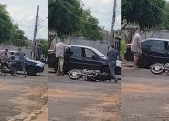 Motociclista preso por agressão a policial recebe liberdade provisória em Campo Grande