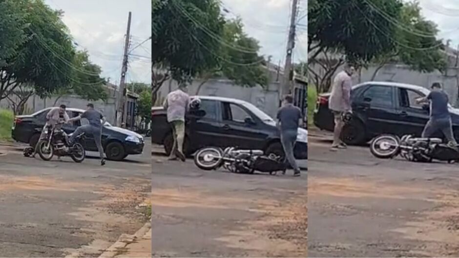 Motociclista preso por agressão a policial recebe liberdade provisória em Campo Grande