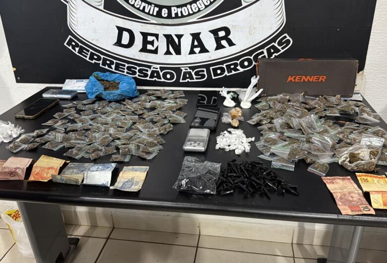 Durante operação Ômega três são presos por tráfico de drogas no bairro Centro Oeste