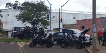 Perseguição na Gunter Hans termina com traficante preso