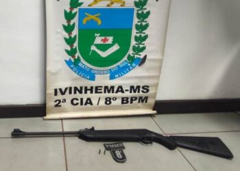 Briga entre casal termina com tiro de raspão e criança escondida no guarda-roupas em Ivinhema