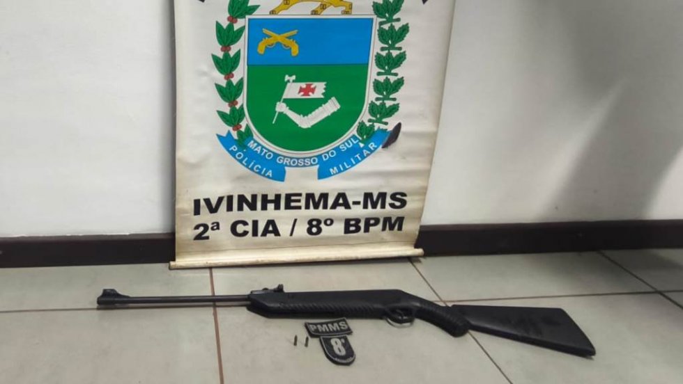 Briga entre casal termina com tiro de raspão e criança escondida no guarda-roupas em Ivinhema