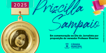Câmara Municipal de Campo Grande homenageia jornalistas com Medalha Legislativa “Priscilla Sampaio”