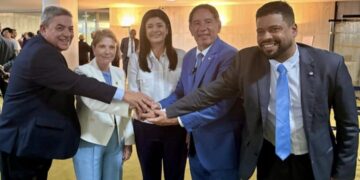 Agora do “mesmo lado”, Rose Modesto participa do lançamento da UP ao lado de Tereza Cristina