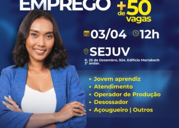 Sejuv promove balcão de emprego voltado para juventude nesta quinta-feira (3)