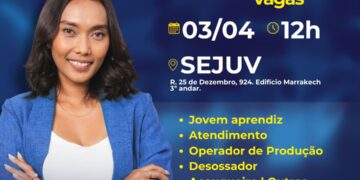 Sejuv promove balcão de emprego voltado para juventude nesta quinta-feira (3)